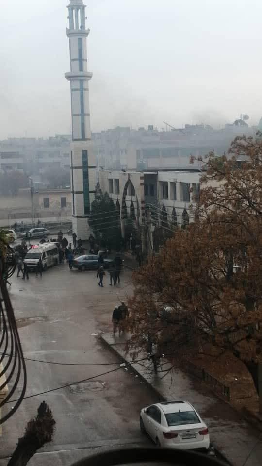 سوريا.. انفجار داخل مسجد الإمام علي (ع) في حمص