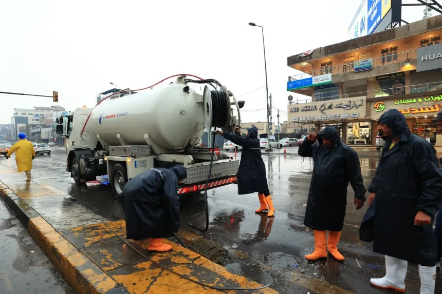 أمانة بغداد تعلن الاستنفار استعداداً للموجات المطرية المحتملة