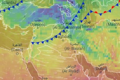الأنواء تحذر من موجات غبار وتردي الرؤية بمناطق غرب العراق يوم غد
