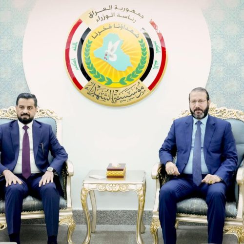 النائب رعد الدليمي يبحث مع رئيس مؤسسة الشهداء تعزيز التعاون المؤسسي