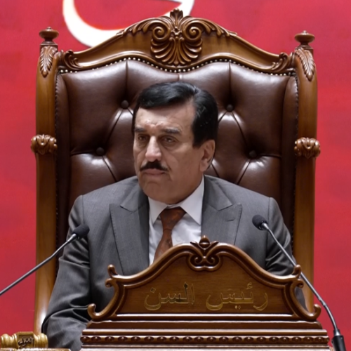 رئيس السن يغلق باب الترشيح لانتخاب رئيس مجلس النواب