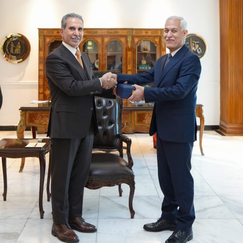 القاضي زيدان يكرّم رئيس الادعاء العام نجم عبد الله بمناسبة إحالته على التقاعد