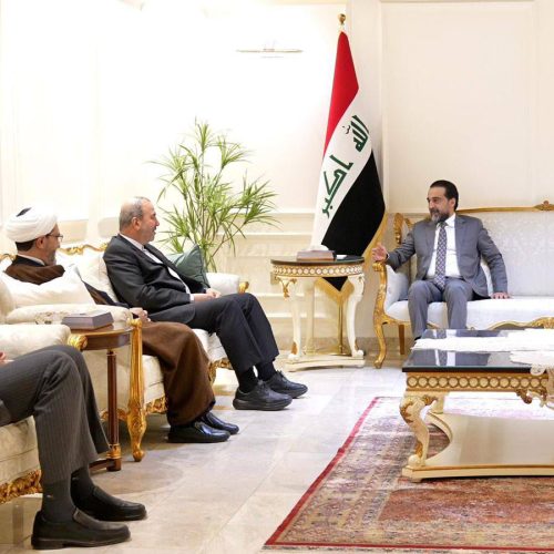 رئيس حزب "تقدم" يبحث مع السفير الإيراني العلاقات الثنائية وتطورات الأوضاع الإقليمية