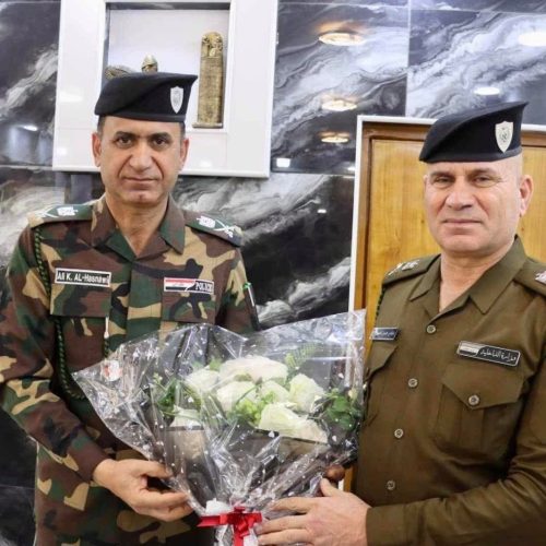 اعفاء قائد شرطة بابل اللواء علي الحسناوي وتكليف اللواء عباس الزركاني بديلاً عنه