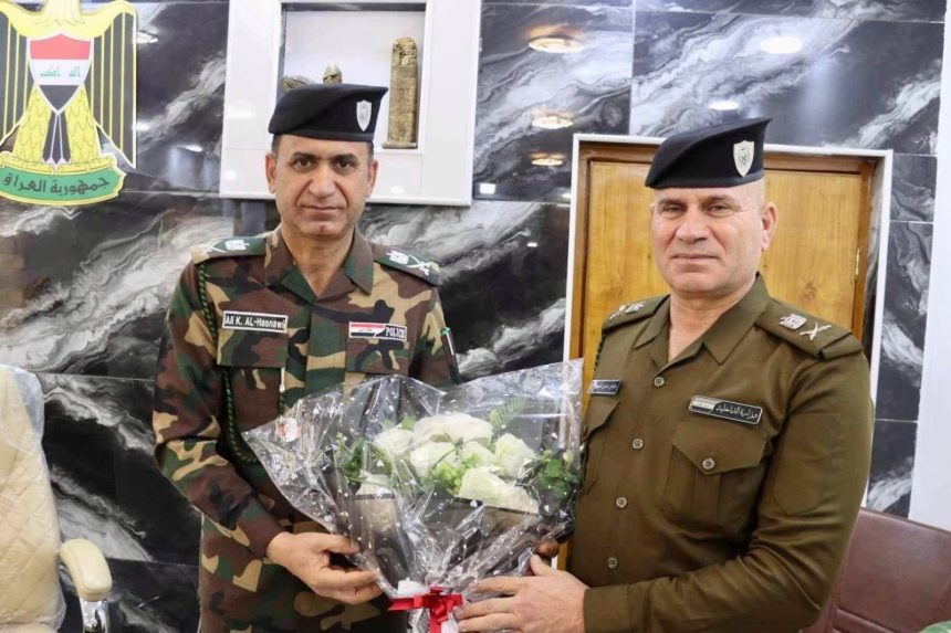 اعفاء قائد شرطة بابل اللواء علي الحسناوي وتكليف اللواء عباس الزركاني بديلاً عنه