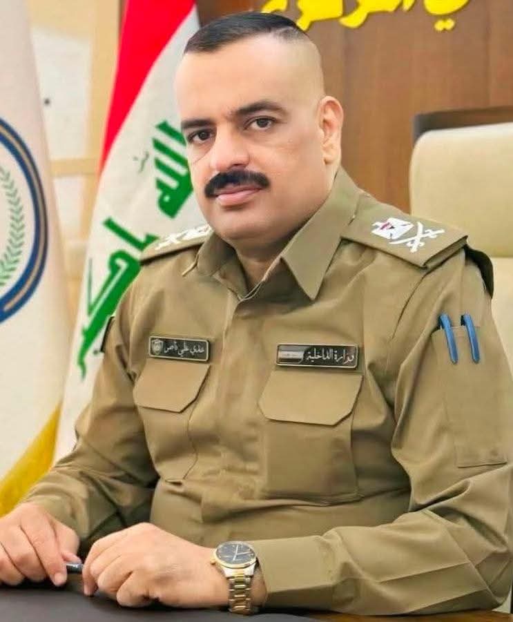 وزير الداخلية يصدر  أمراً بتكليف اللواء عدي علي ناصر مديراً لمديرية تحقيق الأدلة الجنائية