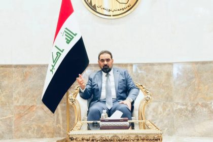 رئيس مجلس النواب الشيخ هيبت الحلبوسي يجتمع برؤساء الكتل لمناقشة تشكيل اللجان النيابية