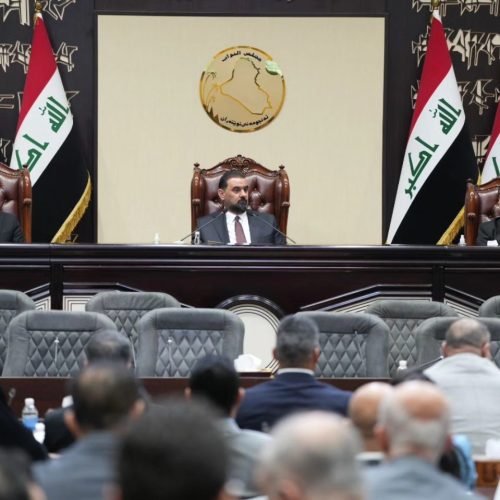 رئيس مجلس النواب الشيخ هيبت الحلبوسي يعلن المضي بالعمل وفق النظام الداخلي المعمول به في المجلس