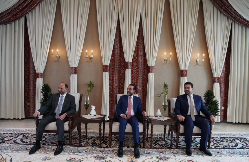 رئيس حزب تقدم الرئيس محمد الحلبوسي يصل إلى مجلس محافظة الأنبار