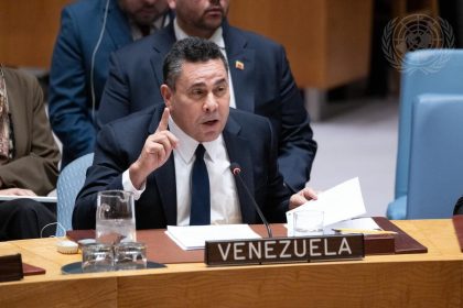 مندوب فنزويلا بمجلس الأمن: تم اختطاف رئيس جمهوريتنا ومصداقية القانون الدولي على المحك