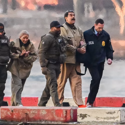 مادورو وزوجته