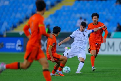 المنتخب الأولمبي العراقي يتعادل مع نظيره الصيني في اولى مبارياته بكأس آسيا