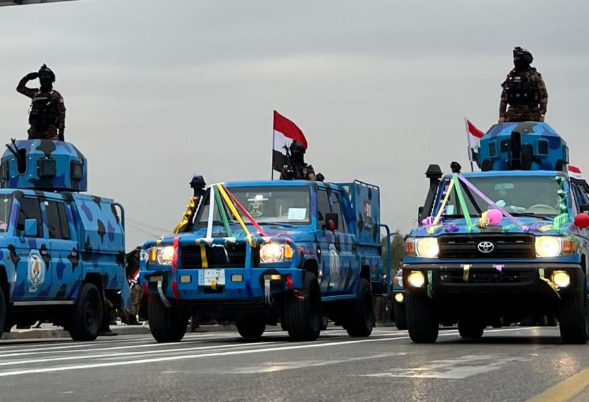 انطلاق احتفالية الذكرى الـ(104) لتأسيس الشرطة العراقية وتخرج الدورة الـ70 في بغداد