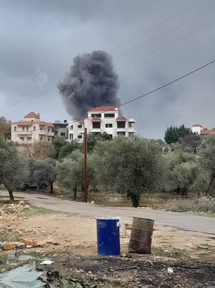 غارات إسرائيلية جديدة تستهدف جنوب وشرق لبنان