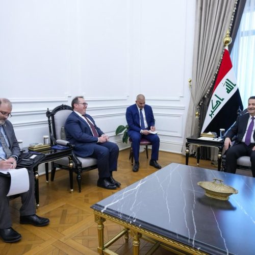 بغداد وواشنطن تؤكدان اهمية تغليب الحوار في حل النزاعات لفرض الأمن والاستقرار بالمنطقة