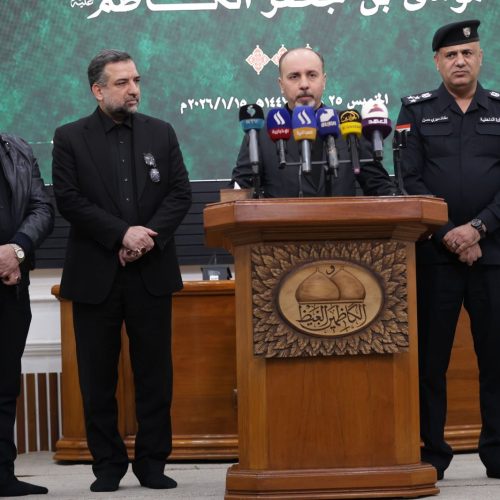 امين بغداد عمار موسى يعلن نجاح الخطة الخدمية الخاصة بالزيارة الرجبية