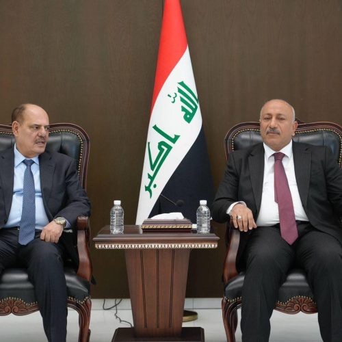 نقيب الصحفيين يلتقي محافظ كربلاء ويؤكد استعداد النقابة لتعزيز التعاون المشترك مع الحكومة المحلية