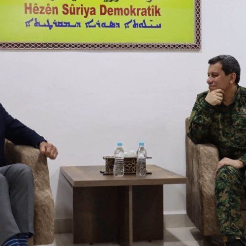 المبعوث الأمريكي وقائد "قسد" يصلان إلى أربيل لمناقشة خفض التصعيد في حلب