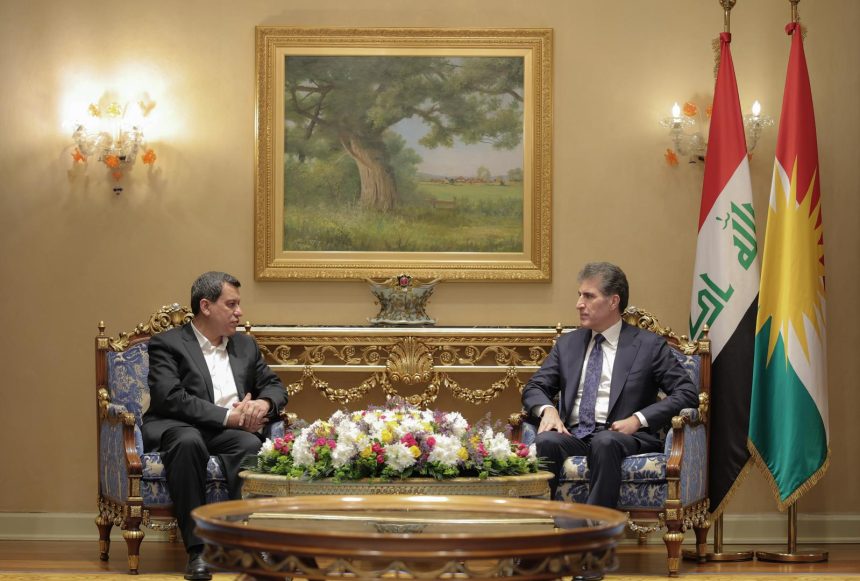 لقاء بارزاني وعبدي.. التأكيد على ضرورة ترسيخ السلام وإنهاء التوترات والعنف في سوريا
