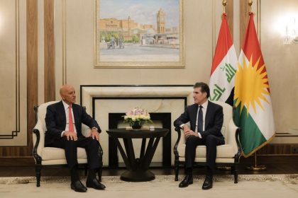 نيجيرفان بارزاني وباراك يبحثان التطورات في سوريا والعلاقة بين اقليم كردستان والولايات المتحدة