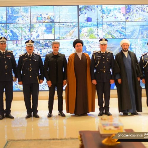 بتوجيه من السيد الصدر.. وفد سرايا السلام يزور مقار الداخلية والجيش لتقديم الدعم وتطييب الخواطر