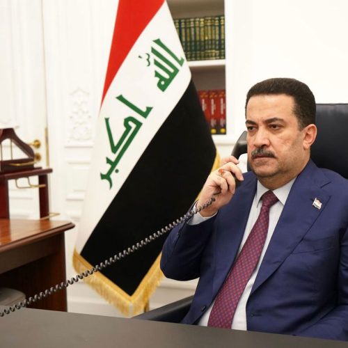 السوداني والشرع يبحثان باتصال هاتفي الاوضاع في سوريا