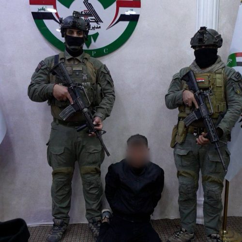 أمن الحشد الشعبي يطيح بأحد إعلاميي داعش ومروجيه المكنّى "أبو البراء" في نينوى