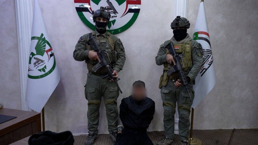 أمن الحشد الشعبي يطيح بأحد إعلاميي داعش ومروجيه المكنّى "أبو البراء" في نينوى