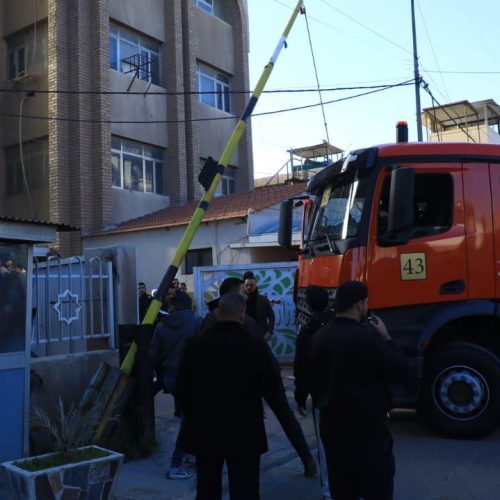 وزارة الزراعة تعلن إخماد الحريق الذي اندلع في مقرها دون إصابات