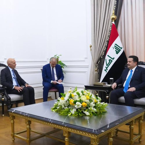 السوداني يبحث مع المبعوث الامريكي لدمشق الأوضاع في المنطقة وتطورات الساحة السورية