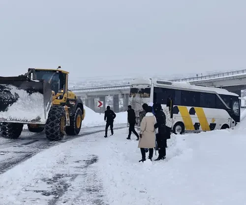 بحرارة بلغت 32 تحت الصفر.. الصقيع يجمّد الحياة في مناطق تركية