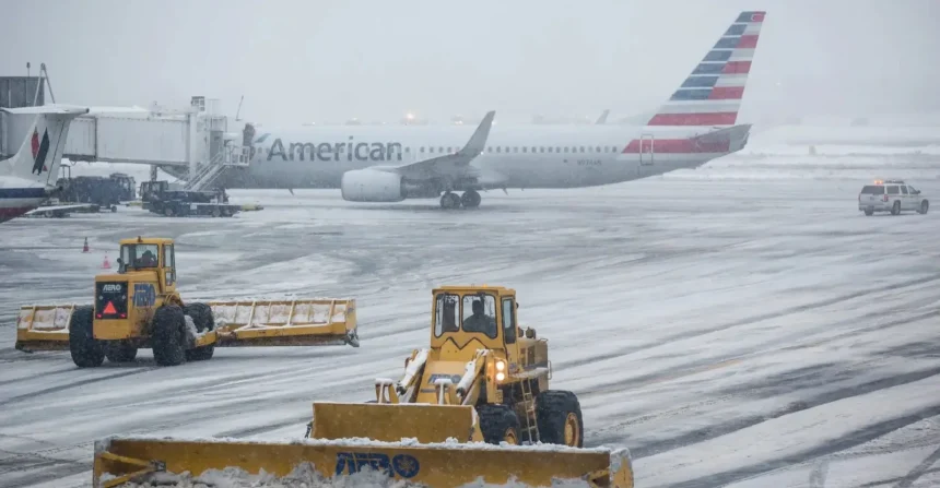 عاصفة ثلجية تدفع 18 ولاية أمريكية لإعلان الطوارئ وتلغي آلاف الرحلات
