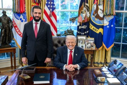 ترامب: أجريت محادثة رائعة مع الرئيس السوري أحمد الشرع