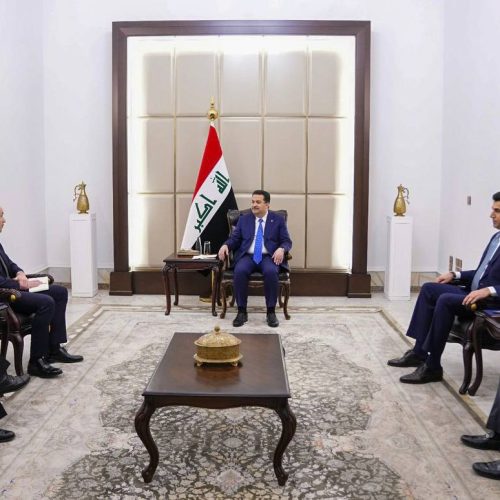 السوداني يؤكد موقف العراق الداعم لجهود الأمن والاستقرار في المنطقة وحل النزاعات عبر الحوار
