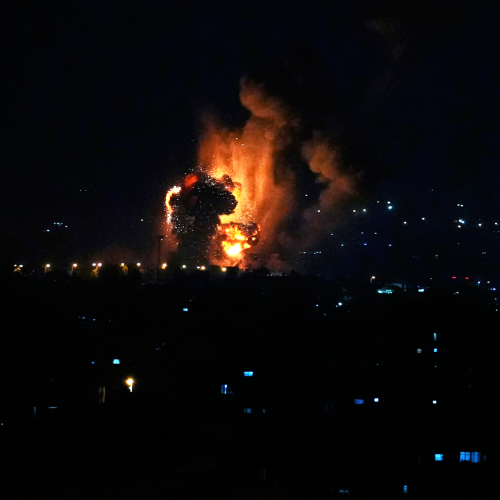 ‌‏نحو 17 غارة إسرائيلية على بلدات في قضاء الزهراني جنوبي لبنان