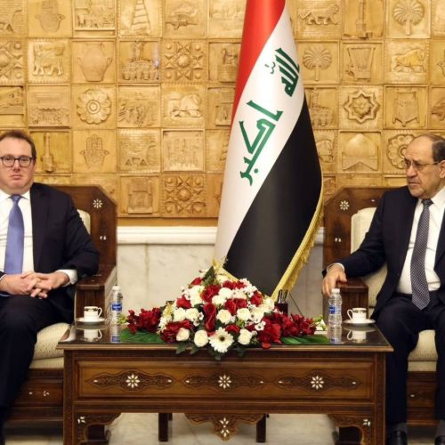 بعد تصريح ترامب.. المالكي يستقبل القائم بالأعمال الأمريكي ويبحث معه رؤية الإطار لمسار الحكومة القادمة