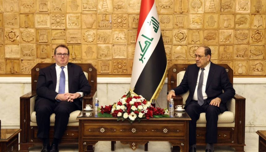 بعد تصريح ترامب.. المالكي يستقبل القائم بالأعمال الأمريكي ويبحث معه رؤية الإطار لمسار الحكومة القادمة