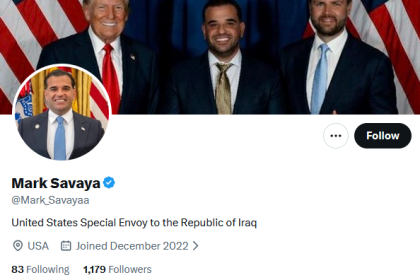 الإعلام الرقمي: حساب مارك سافايا الموثق على إكس مزيف وتغيّر اسمه 4 مرات ويُدار من تركيا