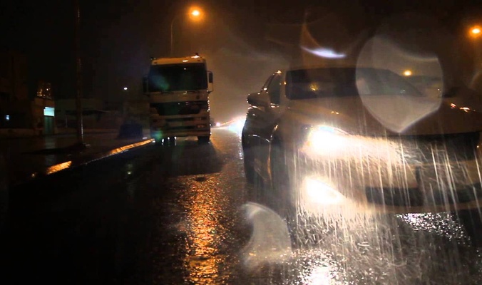 الأنواء تحذر من السفر براً: حالة ممطرة خلال الساعات المقبلة