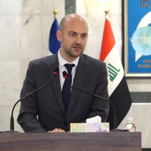 وزير الخارجية الفرنسي: سنواصل دعمنا إلى العراق