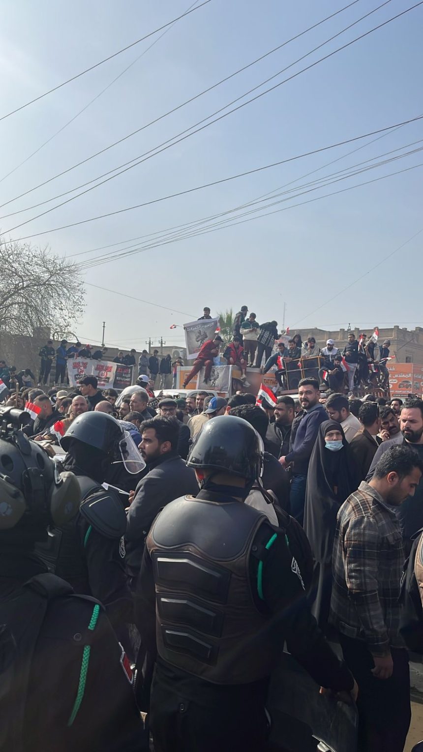 بالفيديو.. تظاهرة لأصحاب المحال التجارية في بغداد