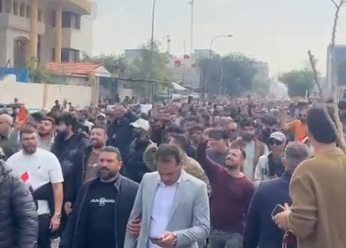 بالفيديو.. مسيرة للتجار باتجاه ساحة التحرير وسط بغداد رفضاً لزيادة الضرائب والتعرفة الكمركية