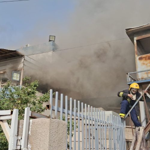 الصحة تنفي حدوث أي وفيات نتيجة حريق مستشفى أبن رشد: أربع حالات اختناق بسيطة فقط