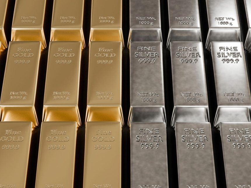 ارتفاع أسعار الذهب والفضة مع انخفاض عوائد سندات الخزانة الأميركية