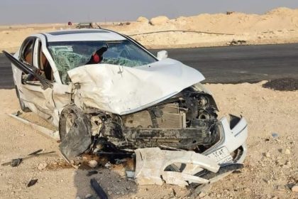 مصرع شخص وإصابة اثنين إثر انقلاب عجلة بسبب السرعة على سريع دورة–يوسفية