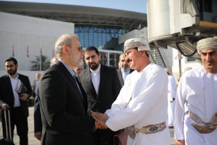 لاريجاني: سلطنة عُمان تؤدي دورًا محوريًا في تسهيل الحوار الإيراني-الأمريكي