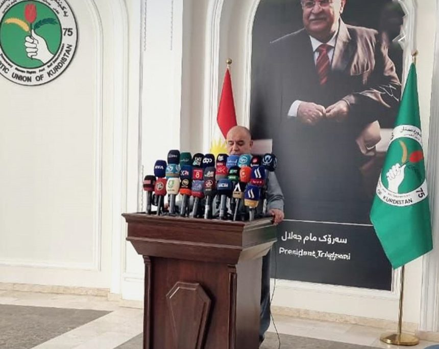 الاتحاد الوطني الكردستاني ينفي التوصل الى اتفاق مع الديمقراطي بشأن توزيع المناصب