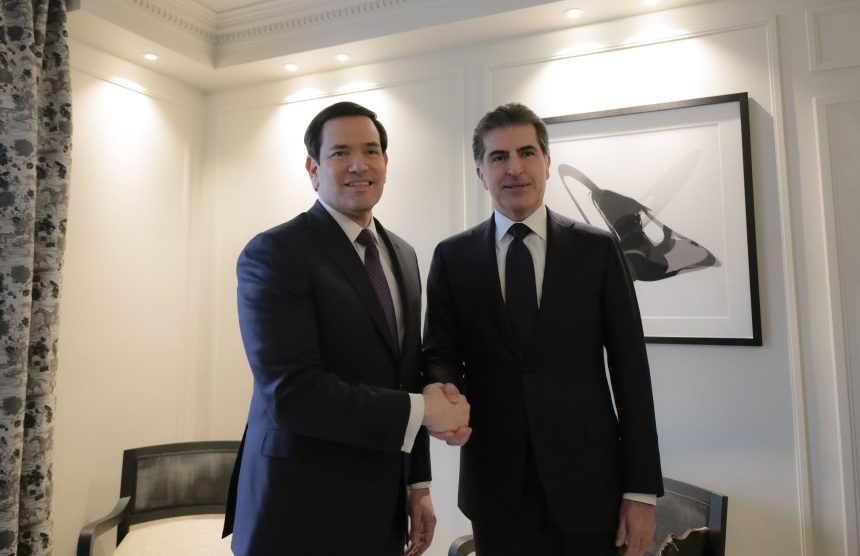 لقاء ميونخ.. روبيو يؤكد لبارزاني التزام واشنطن بدعم العراق وحماية الأمن والاستقرار في المنطقة