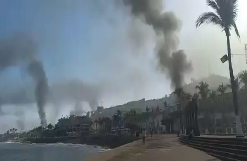 اضطرابات واسعة النطاق تعصف بالمدن السياحية المكسيكية