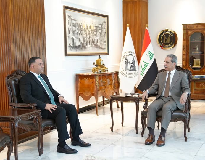 رئيس مجلس القضاء الأعلى ومحافظ صلاح الدين يبحثان المعالجة القانونية لمشاريع إعمار المحافظة المتأخر إنجازها